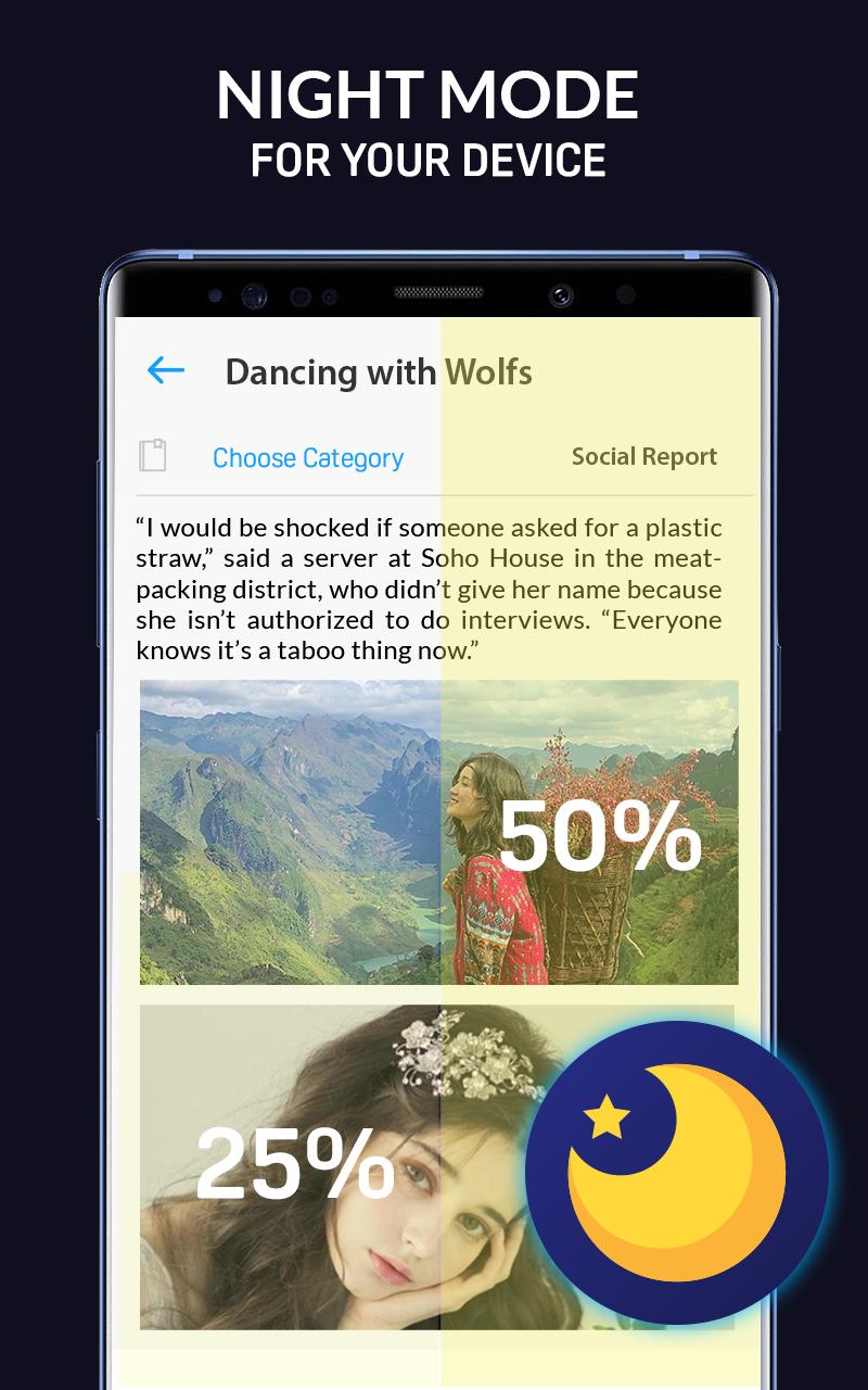Night Shift Filter, Night Mode & Eyes Care screenshot 2