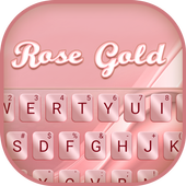 Rose Gold Seide Keyboard Thema icon