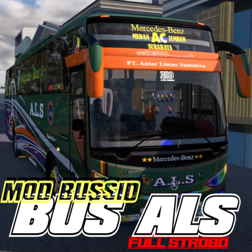 Mod Bussid Bus Als Full Strobo icon