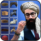 Pathan &amp; Afghan Turban Photo Editor and Changer icon