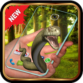 Snake on screen icon