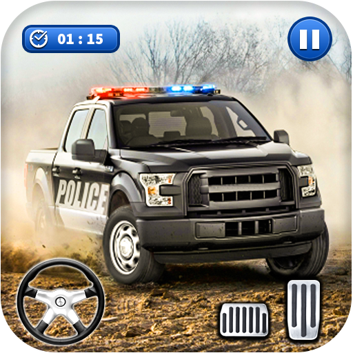 Полицейская гоночная игра: бесплатные снайперские иконка