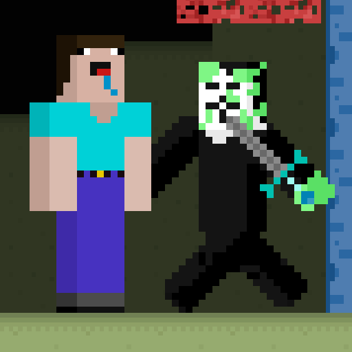 Noob vs Hacker Zombie icon