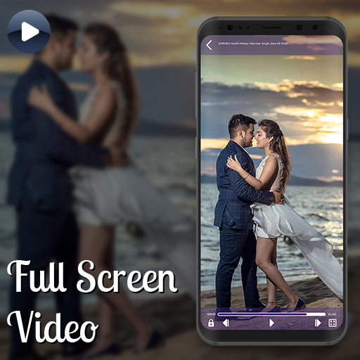 Full Screen Video Status - Video Status icon