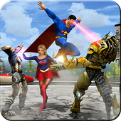 Superboy Revenge: Super Girl Hero icon