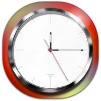 Minimalistic Clock Widget on 9Apps