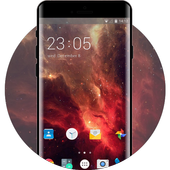 Theme for Grand XMax: Fire Galaxy icon