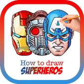 How To Draw SuperHeroes icon