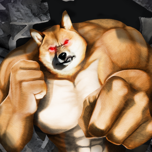 Backrooms Buff Doge Horror icon