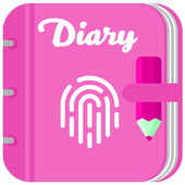 Diary With A Fingerprint Lock – Journal &amp; Notes icon