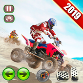 Real Quad Bike Racing 2019 : ATV Traffic Bike Fun icon