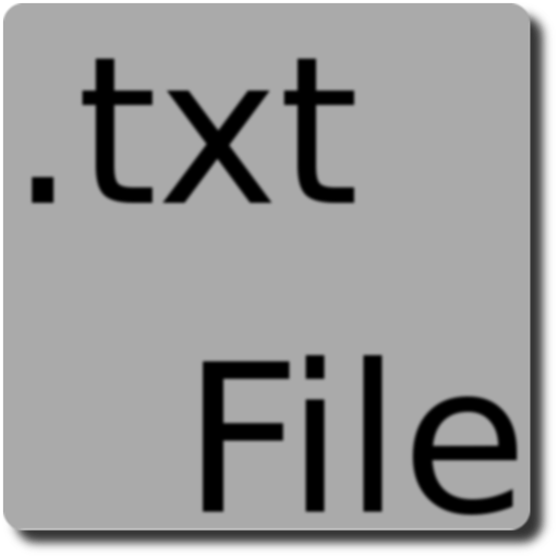txtFile - Notepad text file editor for android icon