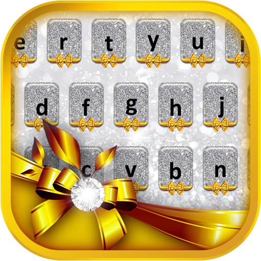 Gold &amp; Silver Keyboard Theme иконка