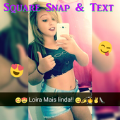 Desfocar Fundo e Carinhas Snap icon