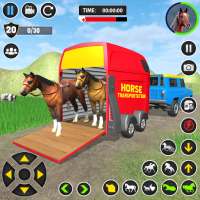 Wild Horse Transport Truck Sim on 9Apps