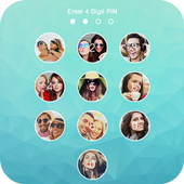 Keypad Lock Screen - Password &amp; Photo Locker icon