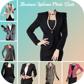 Bussines Women Suit Montage With Suit Color Change icon