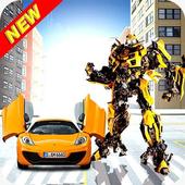 Grand Futuristic Robot Car Transform battle War 19 icon