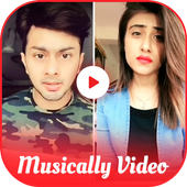 Videos of Musically for all Social App icon