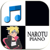 Piano tiles music Anime naruto icon