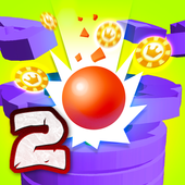 Brain Stack Ball 3D: Helix Crush Free Fire Ball icon