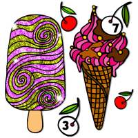 Ice Cream Paint by Numbers