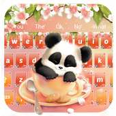 Blossom Panda Keyboard Theme on 9Apps