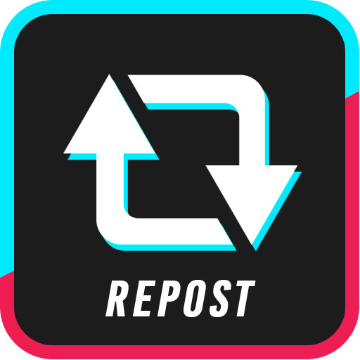 Repost for TikTok &amp; Downloader - FREE icon