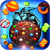 Crush candy bomb  3 cool games icon