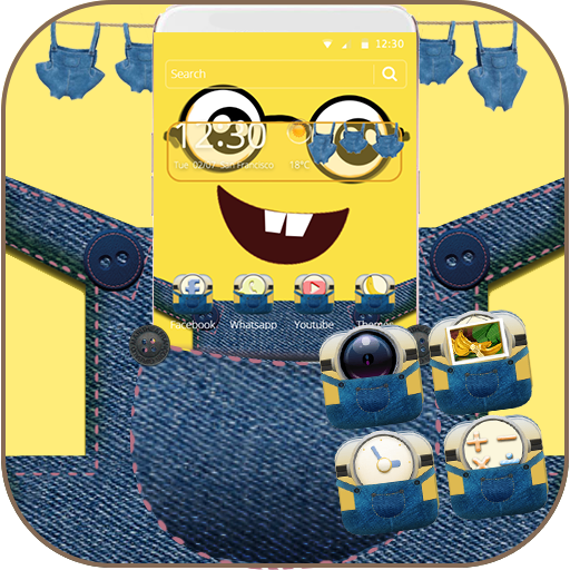 Yellow Cute Theme Wallpaper icon