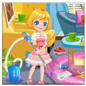 Игры для чистки принцессы - домашняя очистка иконка