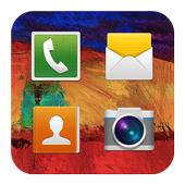 ikon Samsung Galaxy Note5 tema