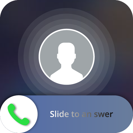 Fake caller id number, prank call icon