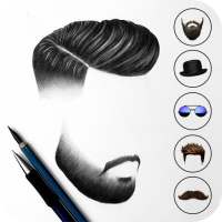 Man Hair Style, Mustache - Man Photo Editor on 9Apps