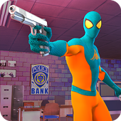 Spider Vegas Crime City Rescue - FPS Shooting Game icon