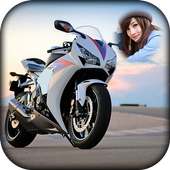 Racing Bike Photo Frame on 9Apps