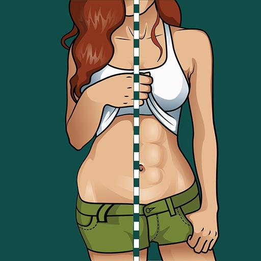 Weight loss app - home workout and meal plan icon