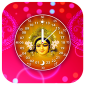 Durga Clock Live Wallpaper icon
