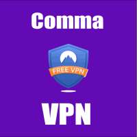Comma vpn- وكيل vpn سريع مجانا