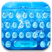 Glass Water Drops Keyboard icon