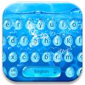 Glass Water Drops Keyboard on 9Apps