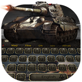 World war ii keyboard military war keyboard theme icon