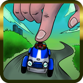 Finger Car icon