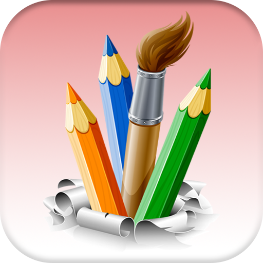 Paint The Sketch - A Coloring Game For Kids icon