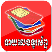 Khmer Phone Sim Card Number Horoscope icon