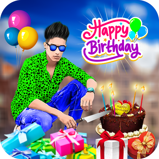 Birthday Photo Frame 2021 आइकन