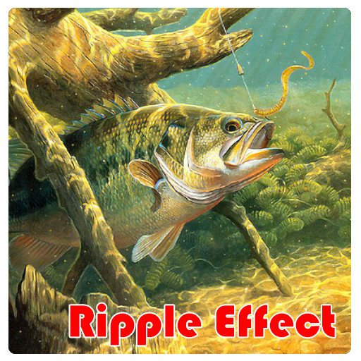 Bass Fishing Ripple Wallpaper icon