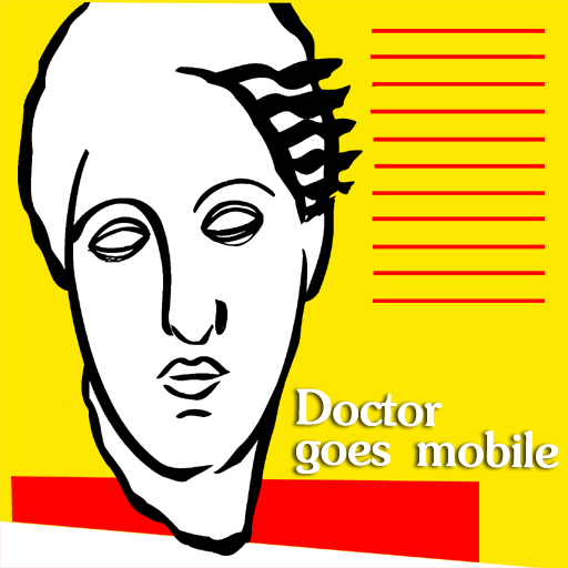 Doctor goes mobile icon