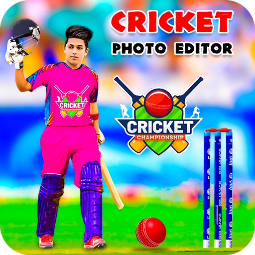 Cricket Photo Editor icon