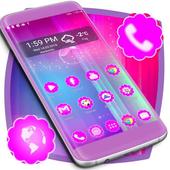 New Pink Launcher أيقونة